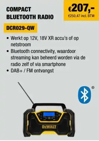 Compact Bluetooth Radio