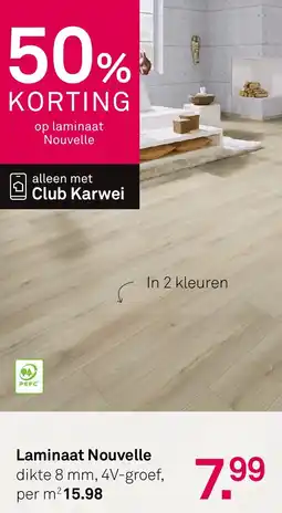 Karwei Laminaat Nouvelle aanbieding