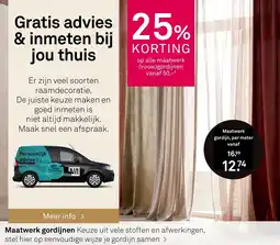 Karwei Maatwerk Gordijnen aanbieding