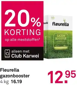 Karwei Fleurella Gazonbooster aanbieding