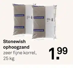 Karwei Stonewish Ophoogzand aanbieding