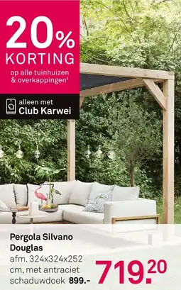 Karwei Pergola Silvano Douglas aanbieding