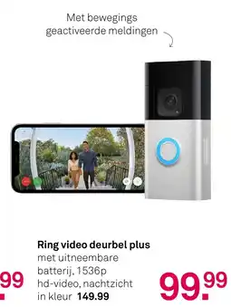 Karwei Ring Video Deurbel Plus aanbieding