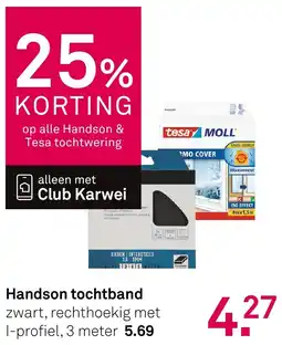 Karwei Handson tochtband aanbieding