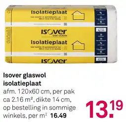 Karwei Isover Glaswol Isolatieplaat aanbieding