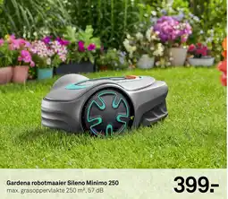 Karwei Gardena Robotmaaier Sileno Minimo 250 aanbieding