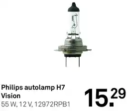 Karwei Philips autolamp H7 Vision aanbieding
