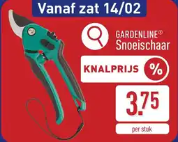 ALDI Gardenline Snoeischaar aanbieding