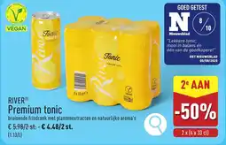 ALDI River Premium Tonic aanbieding