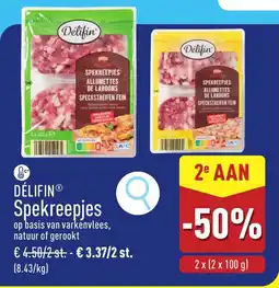 ALDI Délifin Spekreepjes aanbieding