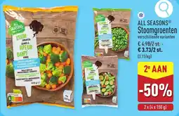 ALDI All Seasons Stoomgroenten aanbieding