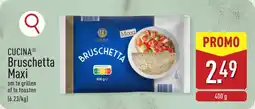 ALDI Cucina Bruschetta Maxi aanbieding