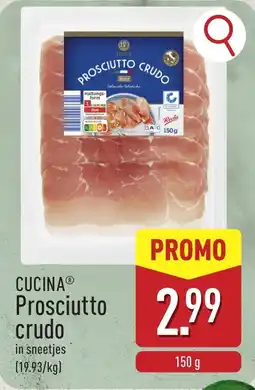 ALDI Cucina Prosciutto Crudo aanbieding