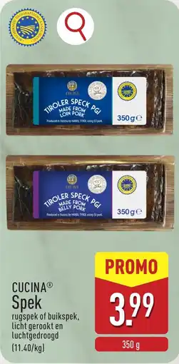 ALDI Cucina Spek aanbieding