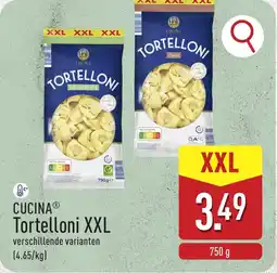 ALDI Cucina Tortelloni XXL aanbieding