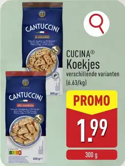 ALDI Cucina Koekjes aanbieding