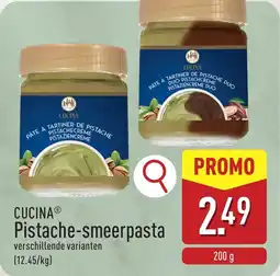 ALDI Cucina Pistache smeerpasta aanbieding