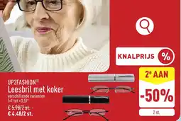 ALDI Up2fashion Leesbril met koker aanbieding