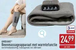 ALDI Ambiano beenmassageapparaat met warmtefunctie aanbieding