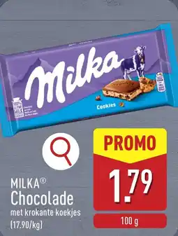 ALDI Milka Chocolade aanbieding