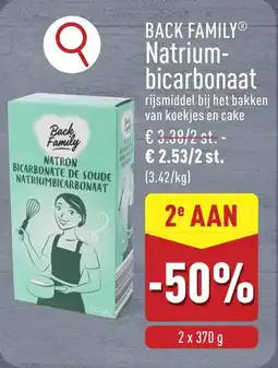 ALDI Back family natriumbicarbonaat aanbieding
