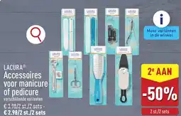 ALDI Lacura Accessoires voor manicure of pedicure aanbieding