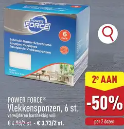 ALDI Power force vlekkensponzen aanbieding