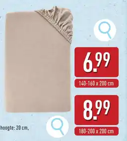 ALDI Novitesse hoeslaken aanbieding