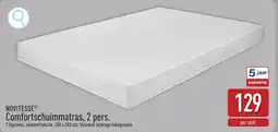 ALDI Novitesse comfortschuimmatras, aanbieding