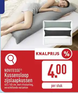 ALDI Novitesse kussensloop zijslaapkussen aanbieding