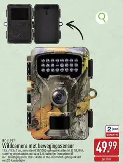 ALDI Rollei Wildcamera met bewegingssensor aanbieding