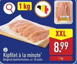 ALDI Kipfilet à la minute aanbieding