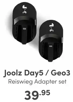 Baby & Tiener Joolz Day5 / Geo3 Reiswieg Adapter set aanbieding