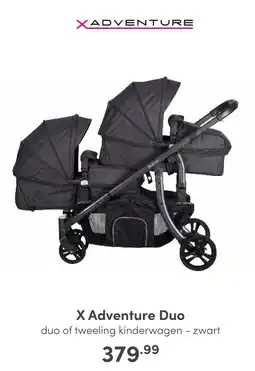 Baby & Tiener X Adventure Duo aanbieding