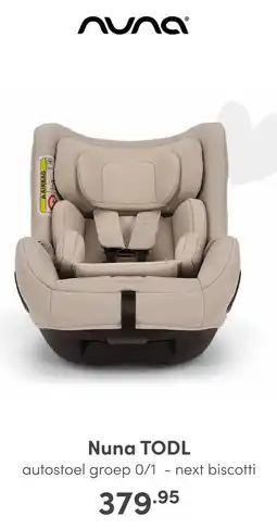 Baby & Tiener Nuna TODL aanbieding