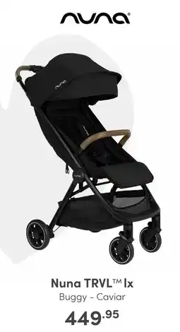 Baby & Tiener Nuna TRVL lx Buggy - Caviar aanbieding