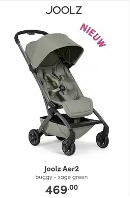 Baby & Tiener Joolz Aer2 buggy sage green aanbieding