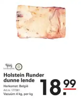 Holstein Runder dunne lende