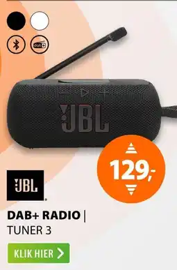 Expert JBL DAB+ Radio Tuner 3 aanbieding