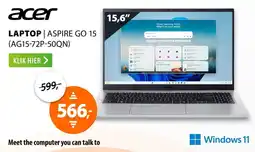 Expert Acer Laptop Aspire GO 15 aanbieding