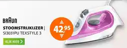 Expert Braun Stoomstrijkijzer aanbieding