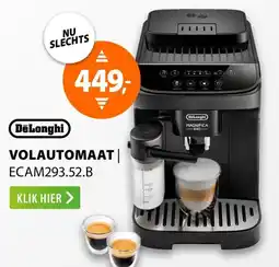 Expert DeLonghi Volautomaat ECAM293.52.B aanbieding