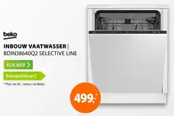 Expert beko Inbouw vaatwasser BDIN38640Q2 Selective Line aanbieding
