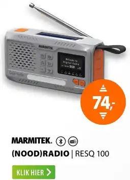 Expert Marmitek Nood radio RESQ 100 aanbieding