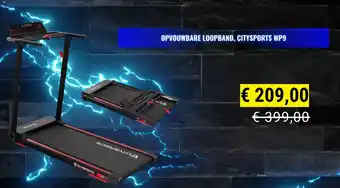 Opvouwbare Loopband, Citysports WP9