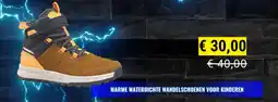 Decathlon Warme waterdichte wandelschoenen voor kinderen aanbieding