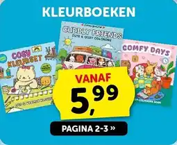 Boekenvoordeel Kleurboeken aanbieding