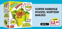 Boekenvoordeel Super Handige Puzzel Sorteer Bakjes aanbieding