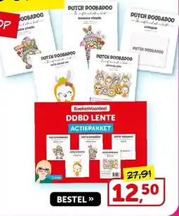 Boekenvoordeel Dutch Doobadoo DDBD Lente aanbieding