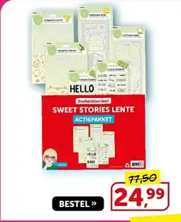 Boekenvoordeel Sweet Stories Lente aanbieding